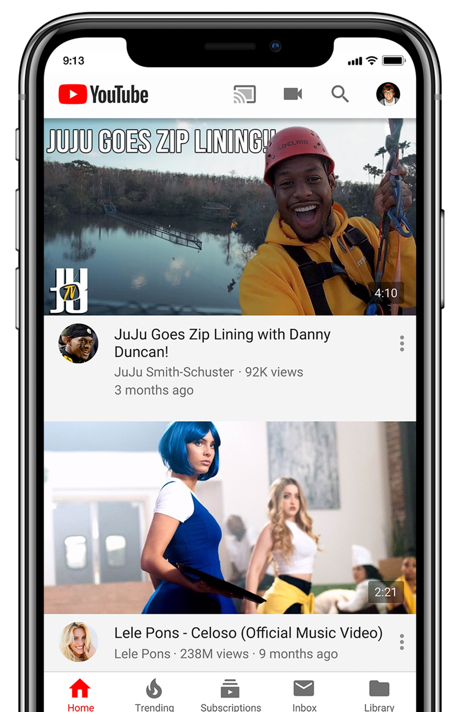 YouTube 18.33.35 版本，畅享视频和音乐，与全世界分享您的创作插图